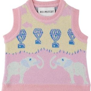 HELMSTEDT Ami Sweater Vest Pink Sky